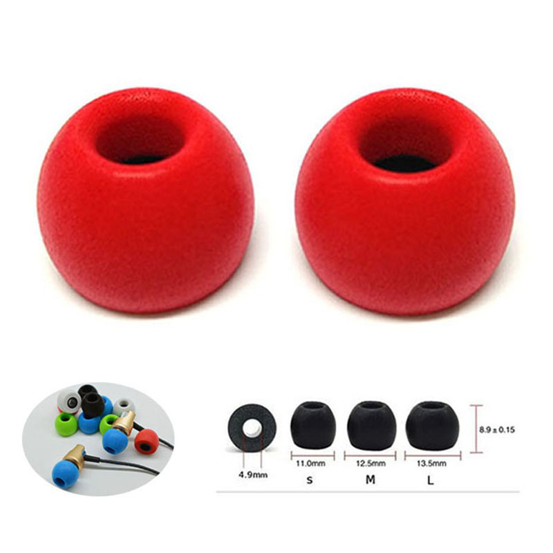 Earphone Foam Tip - 1 par de almohadillas para los