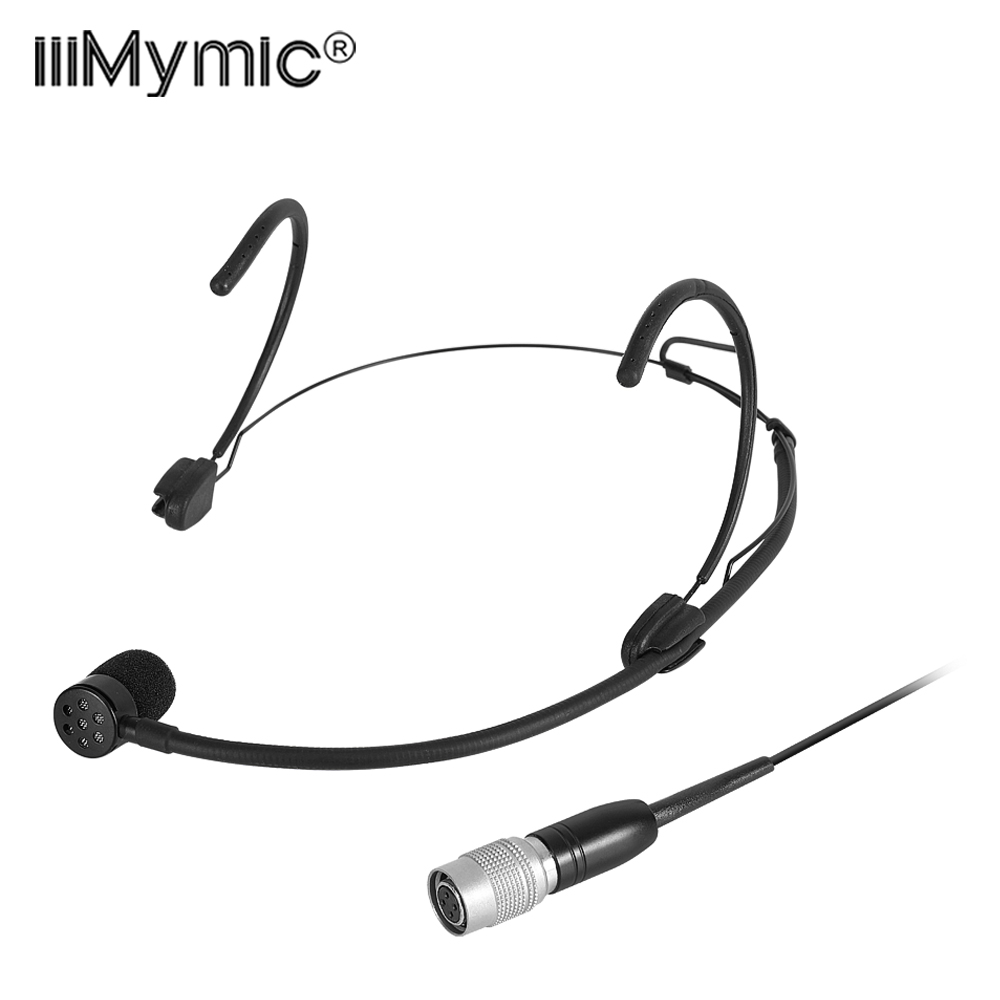 Shure Mic Sm58 - Iiimymic Micrófono de diadema unidireccional negro,