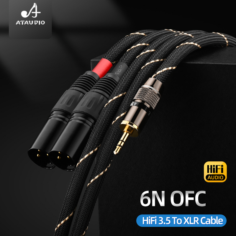 Cable de Audio HiFi de Alta Ca - Earphone Splitter Jack reseña y precio