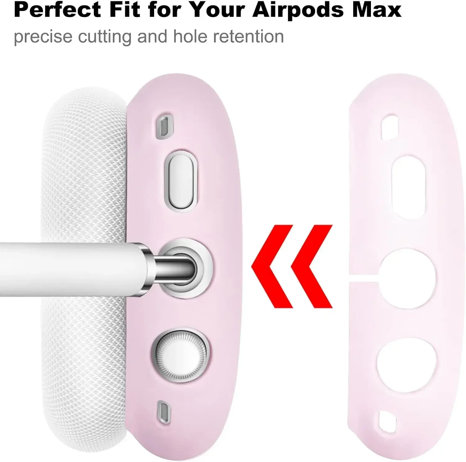 Para auriculares Airpods Max,  - Headphone Case Hard reseña y precio