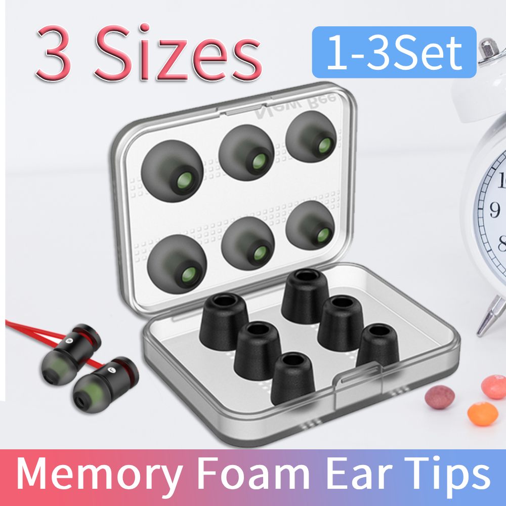 1-3 Juegos de Almohadillas de  - Earphone Foam Tip reseña y precio