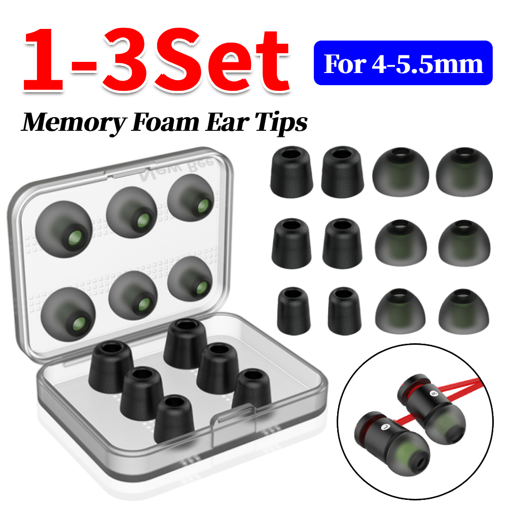 1-3 Juegos de Almohadillas de  - Earphone Foam Tip reseña y precio