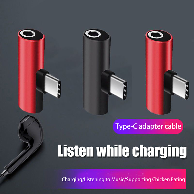 Adaptador metálico USB tipo C  - Earphone Splitter Jack reseña y precio