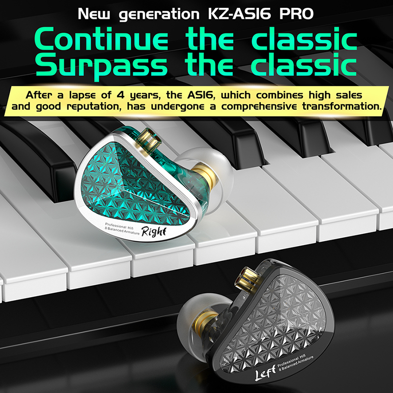 KZ AS16 PRO auriculares con ca - Audiophile Headphone Wired reseña y precio